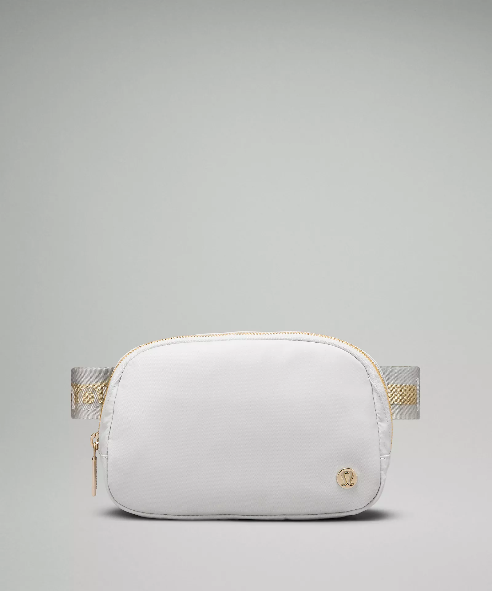 Lululemon Everywhere belt bag Vapor/Gold/White