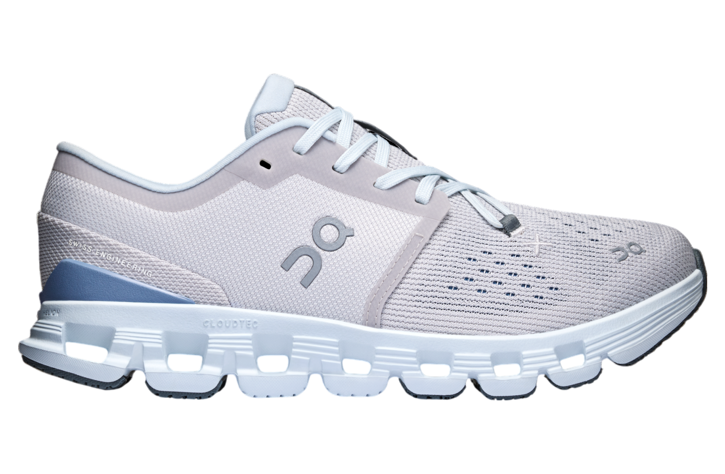 ON W Cloud X4 Silver/Chambray