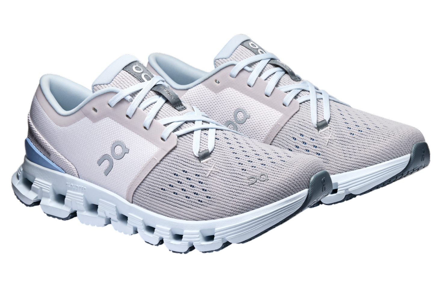 ON W Cloud X4 Silver/Chambray