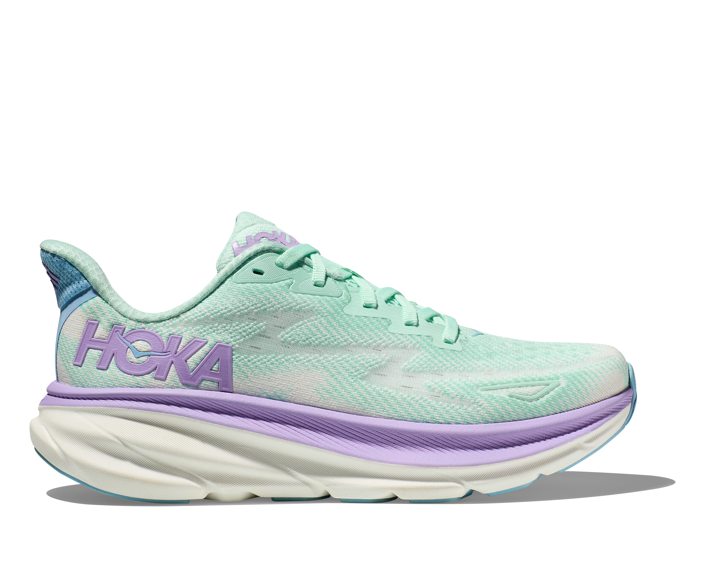 Hoka WOMEN'S CLIFTON 9 SUNLIT OCEAN / LILAC MIST