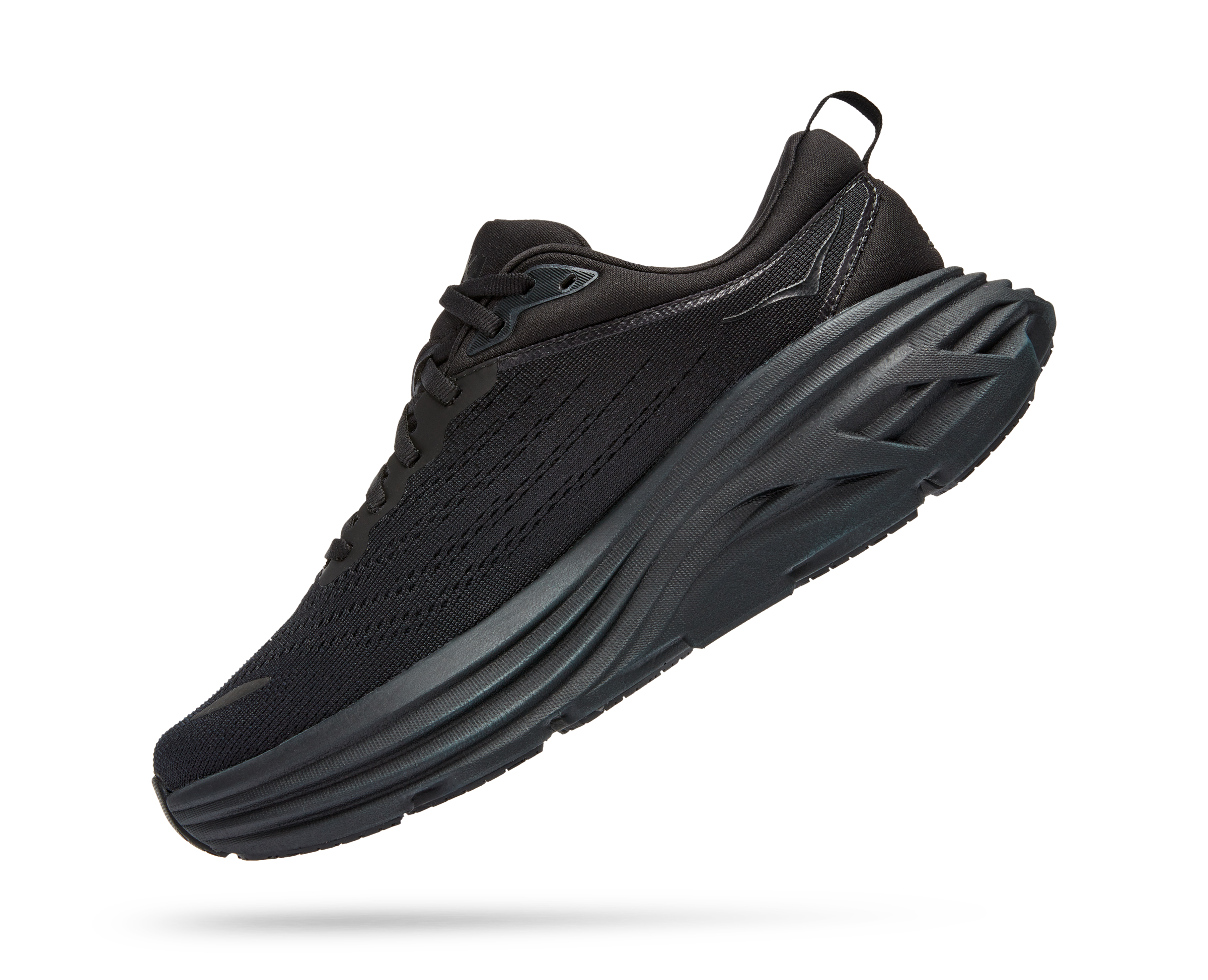 Hoka Women's Bondi 8 Wide BLACK / BLACK