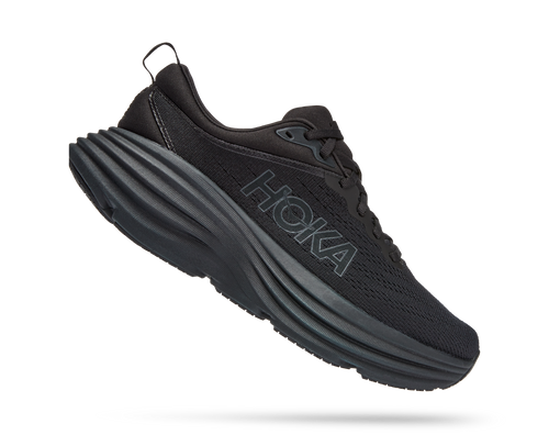Hoka Women's Bondi 8 Wide BLACK / BLACK