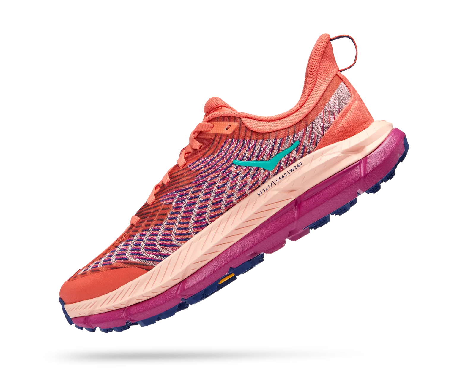 Hoka Women's MAFATE SPEED 4 CAMELLIA / PEACH PARFAIT